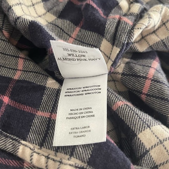 Rails Willow Ruffle Sleeve Flannel Button-Up Shirt - Picture 8 of 8